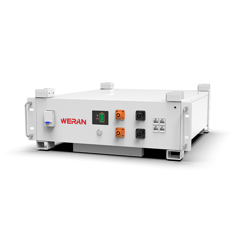 WERAN WRL-48100RW 51.2V 100Ah LiFePO4 র্যাক ব্যাটারি (5.12kWh) – 8000 সাইকেল, CAN/RS485, স্ট্যাকযোগ্য হোম ESS