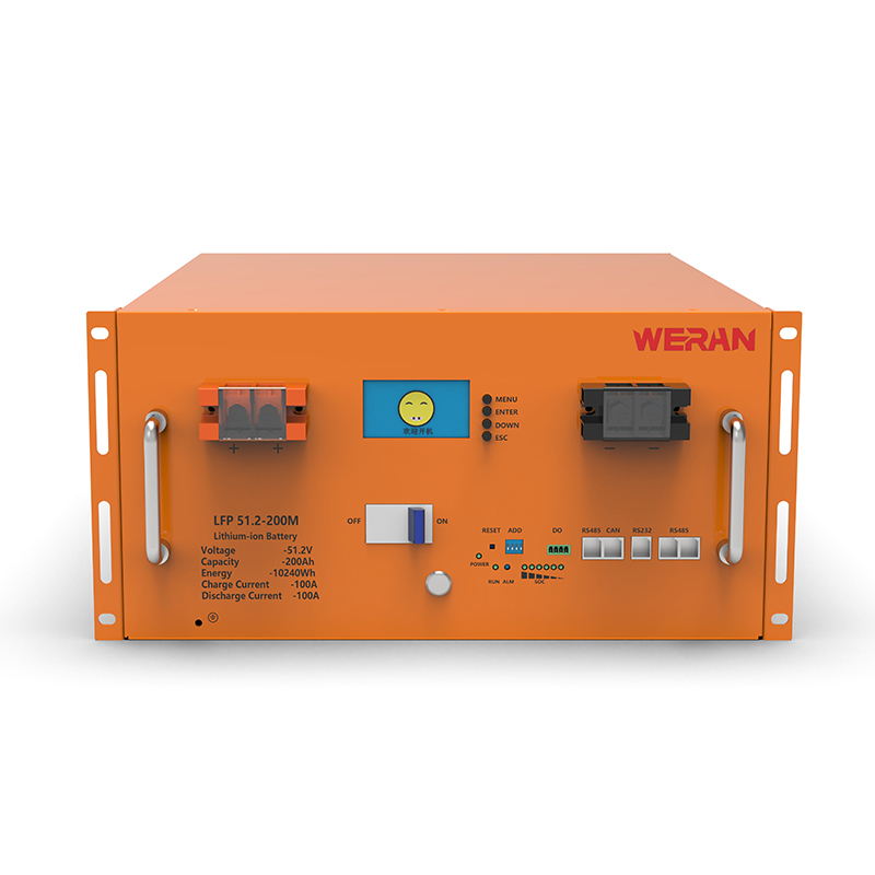 WERAN WRL-48200RO 51.2V 200Ah LiFePO4 র্যাক ব্যাটারি (10.24kWh) - 8000 সাইকেল, উচ্চ কারেন্ট, মডুলার সোলার স্টোরেজ