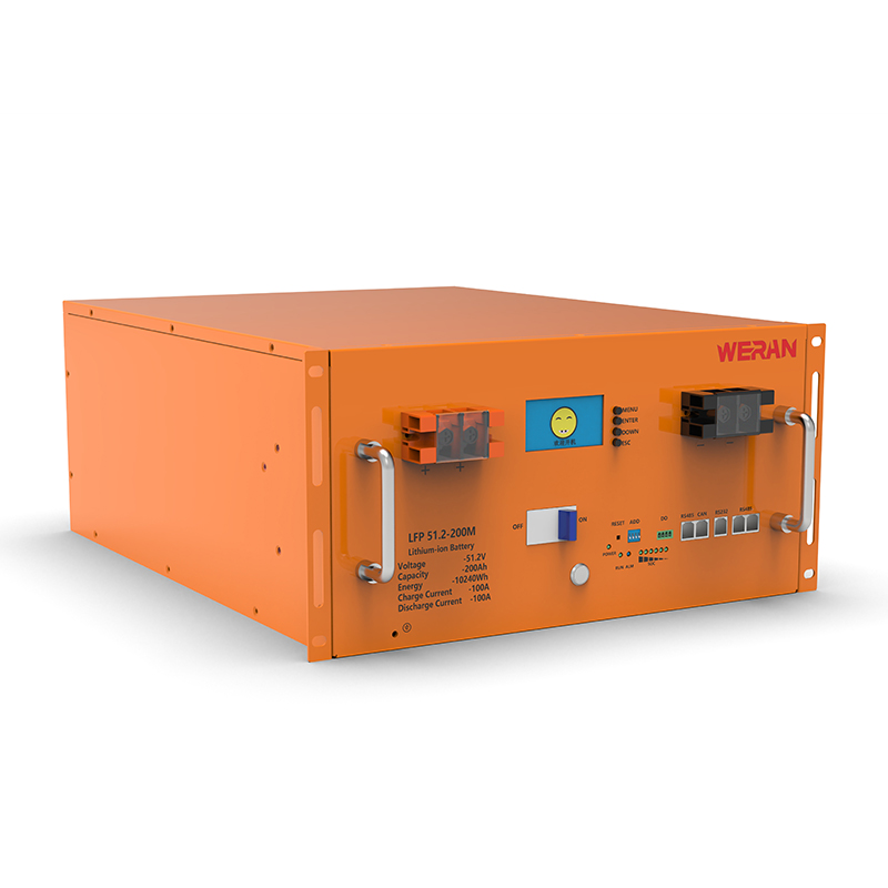 WERAN WRL-48200RO 51.2V 200Ah LiFePO4 র্যাক ব্যাটারি (10.24kWh) - 8000 সাইকেল, উচ্চ কারেন্ট, মডুলার সোলার স্টোরেজ