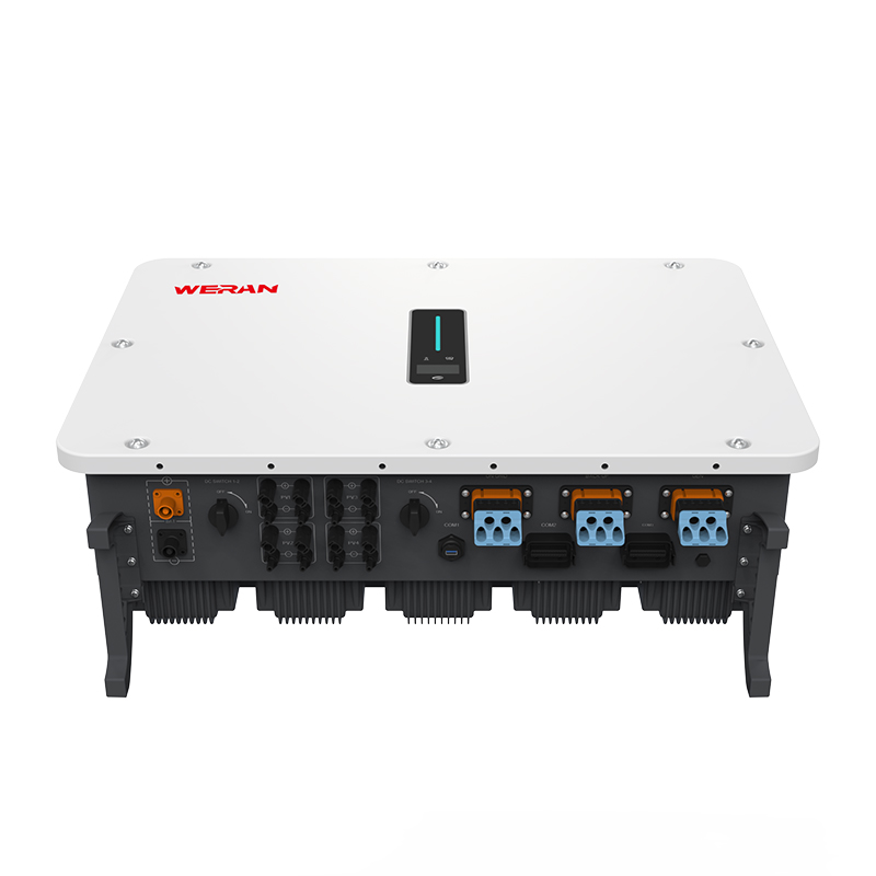 WERAN M2HT 25-50kW থ্রি-ফেজ হাইব্রিড ইনভার্টার – C&I এনার্জি স্টোরেজ সিস্টেমের জন্য বাণিজ্যিক এইচভি ব্যাটারি সোলার ইনভার্টার