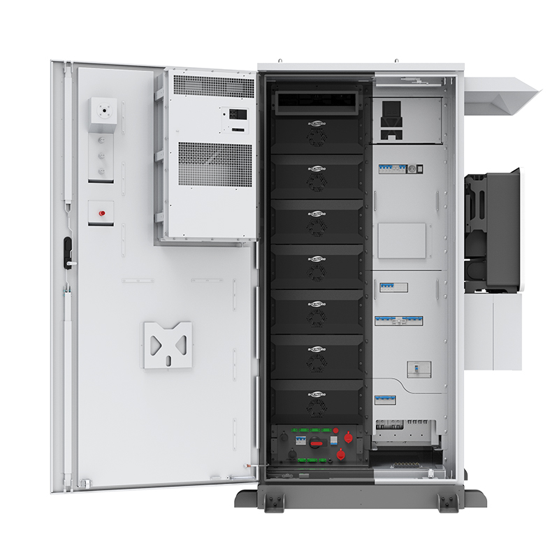 WERAN PTH 25-50kW 64.3-112.5kWh অল-ইন-ওয়ান সিএন্ডআই এনার্জি স্টোরেজ ক্যাবিনেট - হাইব্রিড ইনভার্টার সহ ইন্টিগ্রেটেড সোলার স্টোরেজ সিস্টেম